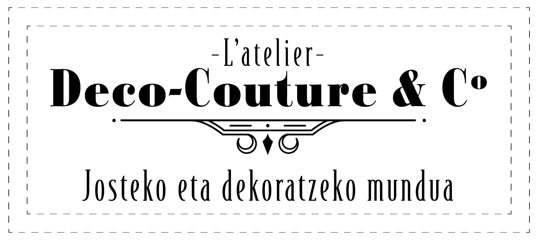 Logo deco couture
