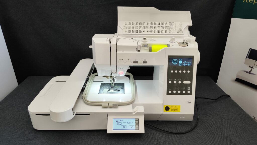 Kit Brodeuse Sigma 190 et son unité de broderie EU-5